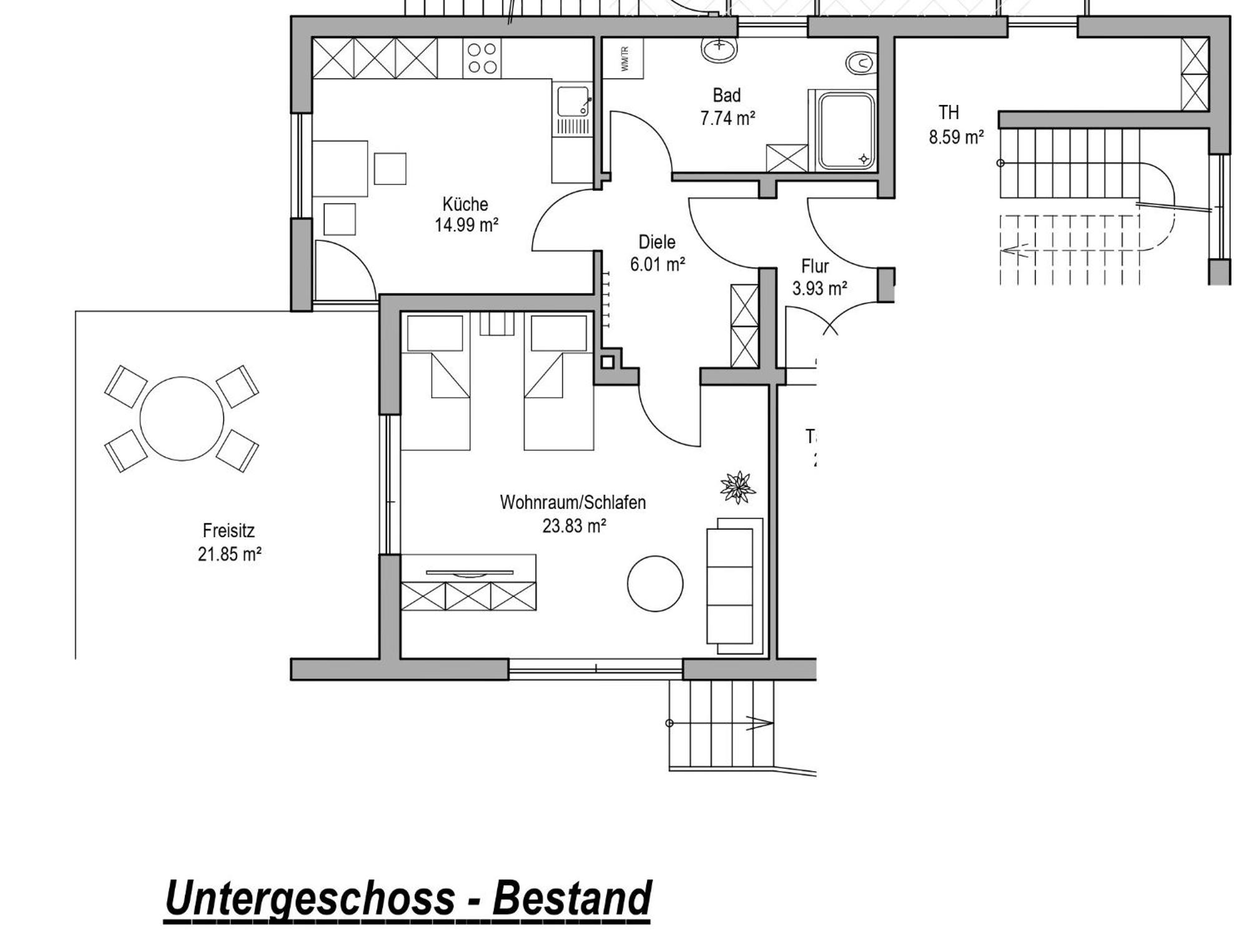 Casa Materi Poppenhausen Apartment Bagian luar foto